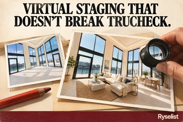 Cover poster: Virtual staging that doesn't break TruCheck