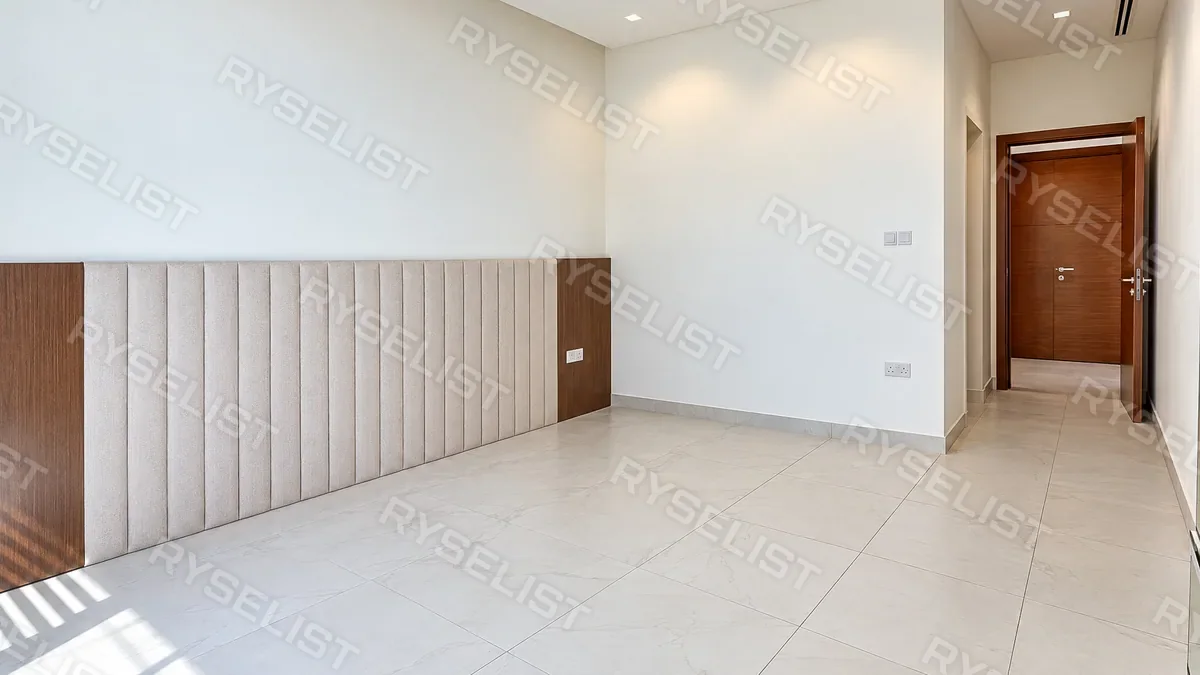 The family room, the finished listing photo