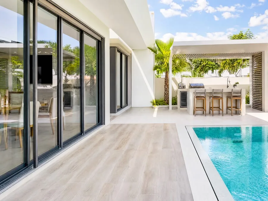 Finished pool terrace photo from the same Dubai listing