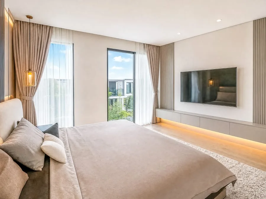 Finished bedroom photo from the same Dubai listing