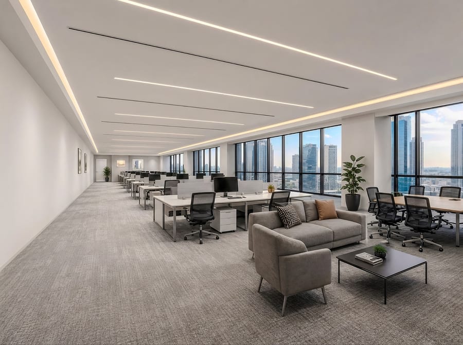 Furnished office in Business Bay